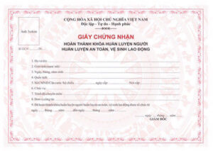 Các loại chứng chỉ huấn luyện an toàn phổ biến hiện nay
