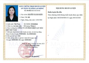 Quy trình đào tạo và đăng ký chứng chỉ vệ sinh an toàn lao động