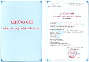 Quy trình cấp chứng chỉ năng lực xây dựng