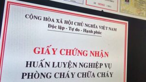 Thời hạn giấy chứng nhận huấn luyện nghiệp vụ PCCC là bao lâu?